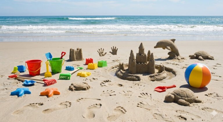 Los mejores juguetes de playa para niños